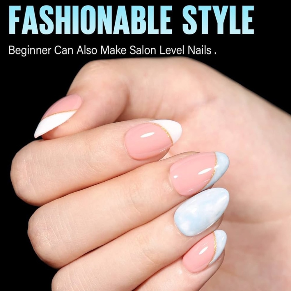 Acrylic Gel Nail Tips Almond Shaped - Picture 4 of 6